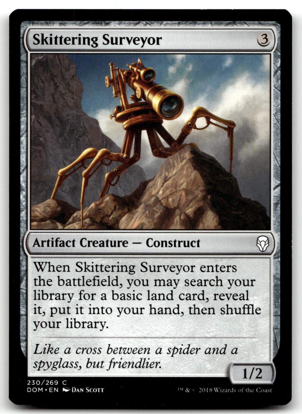 Skittering Surveyor 230 Common Dominaria Magic: The Gathering Near Mint