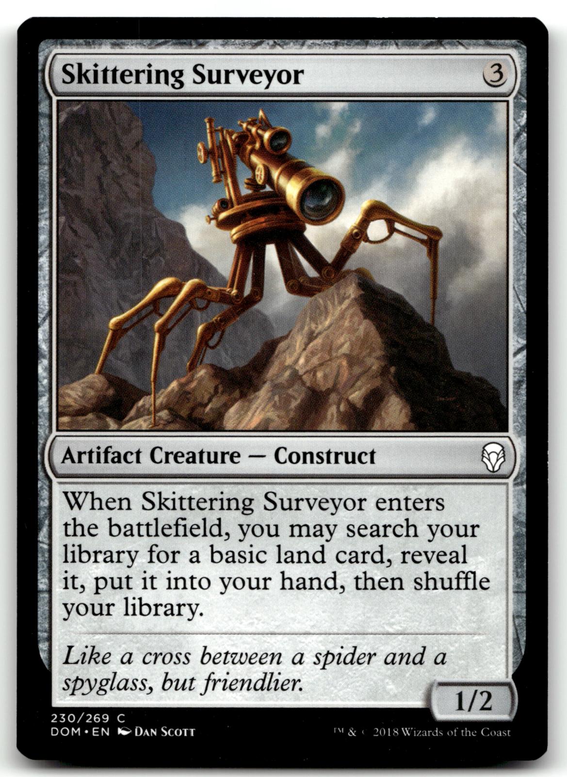 Skittering Surveyor 230 Common Dominaria Magic: The Gathering Near Mint