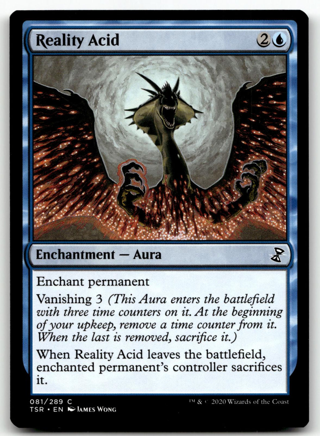 Reality Acid 81 Common Time Spiral: Remastered Magic: The Gathering Near Mint