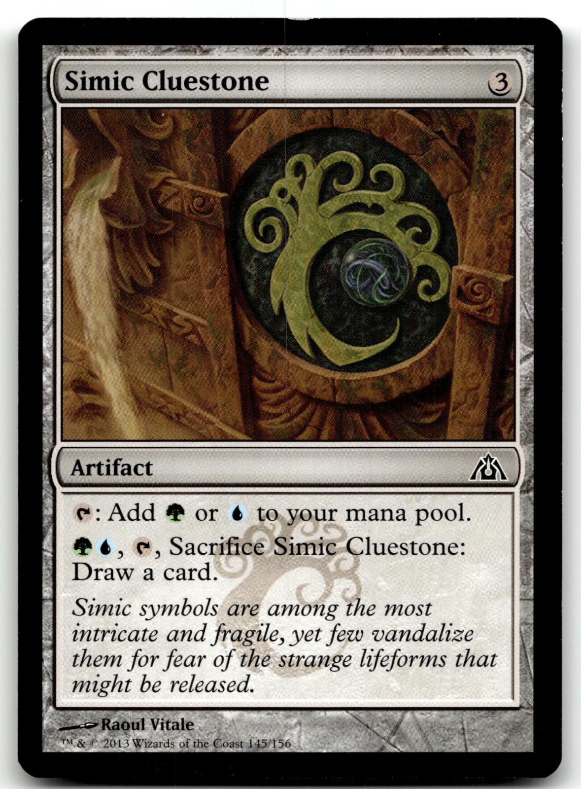 Simic Cluestone 145 Common Dragon's Maze Magic: The Gathering Near Mint