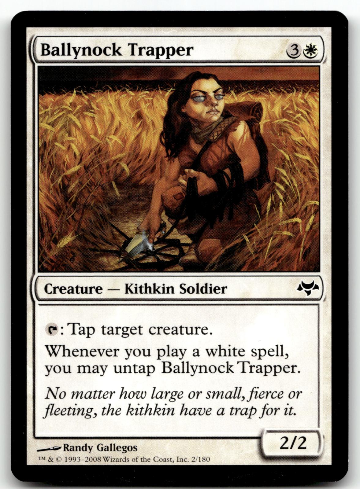 Ballynock Trapper 2 Common Eventide Magic: The Gathering Near Mint