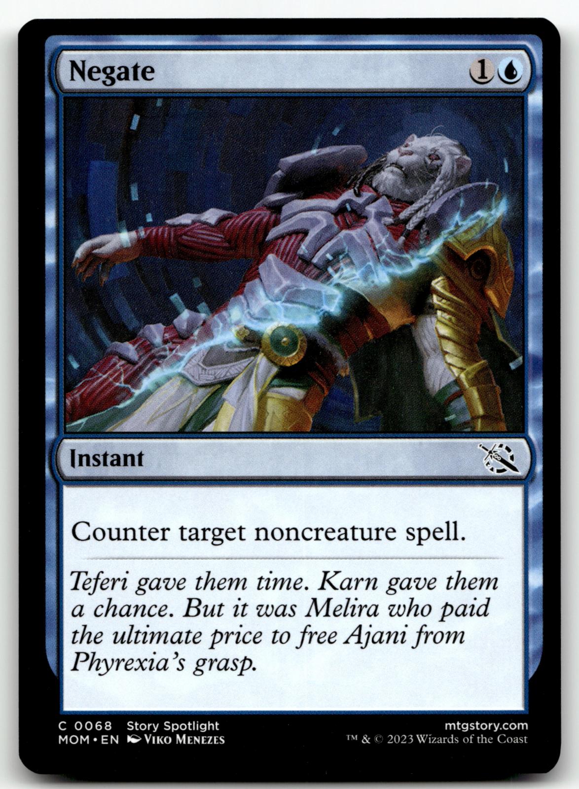 Negate 68 Common March of the Machine Magic: The Gathering Near Mint