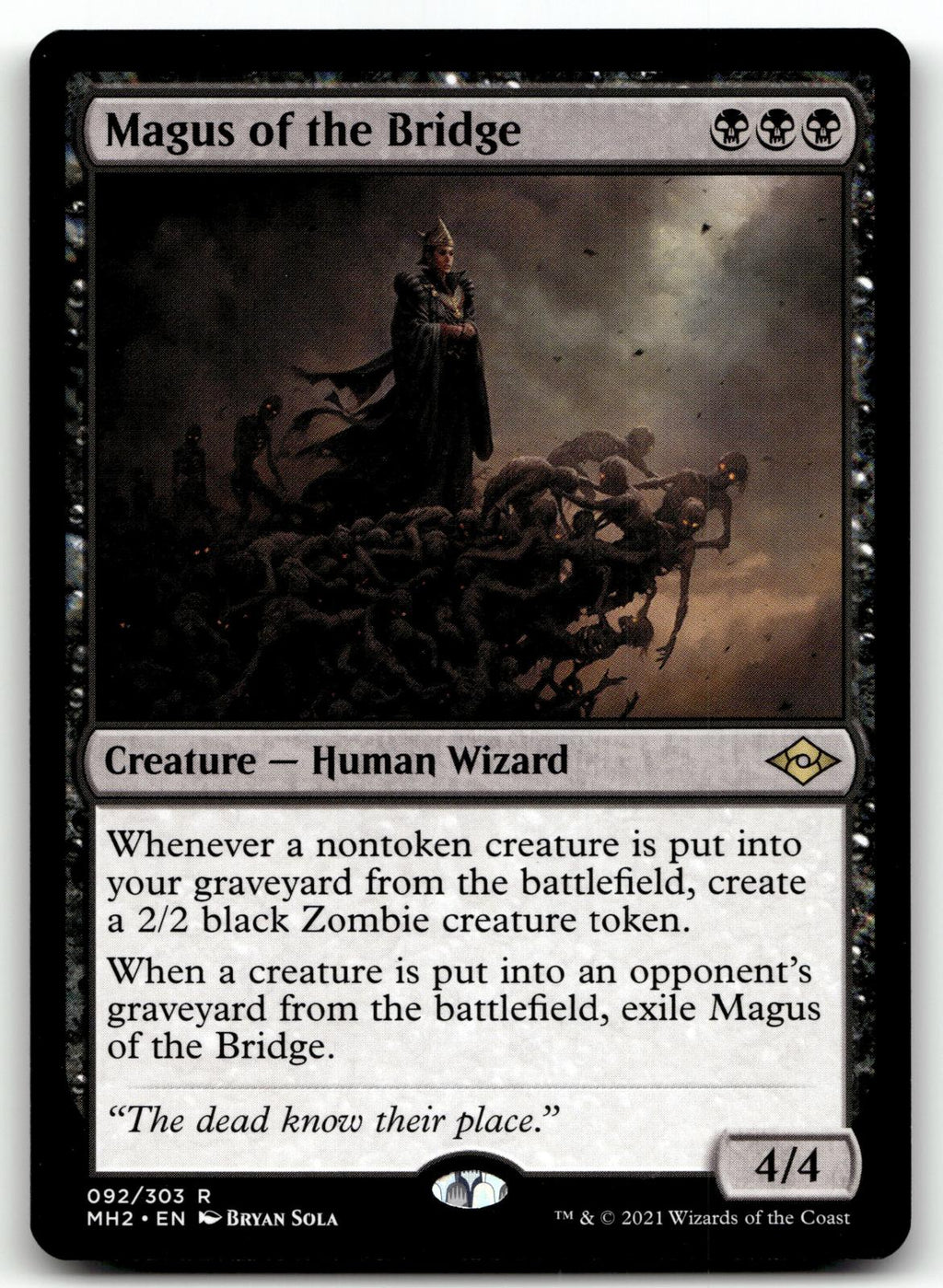 Magus of the Bridge 92 Rare Modern Horizons 2 Magic: The Gathering Near Mint