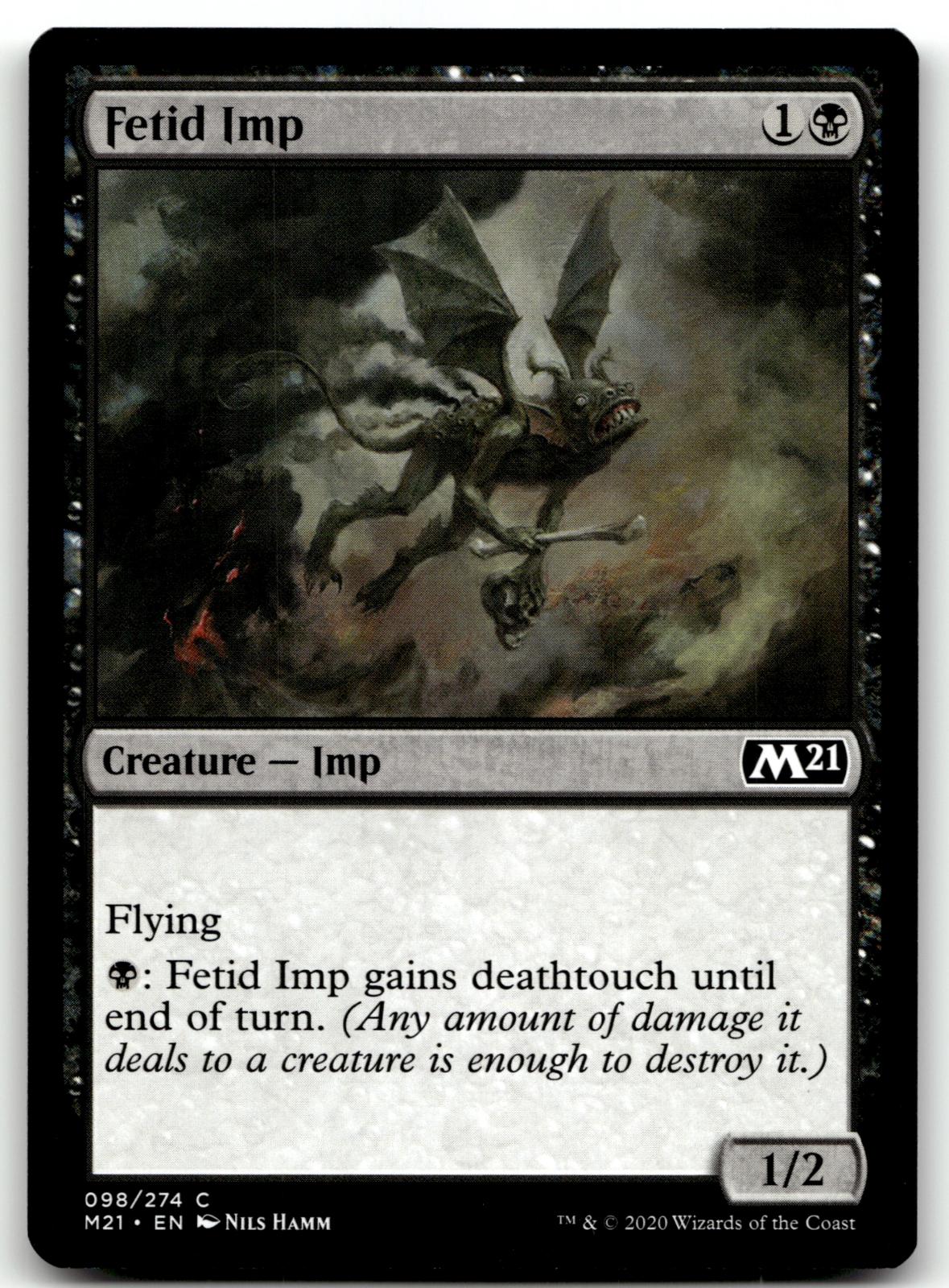Fetid Imp 98 Common Core Set 2021 Magic: The Gathering Near Mint