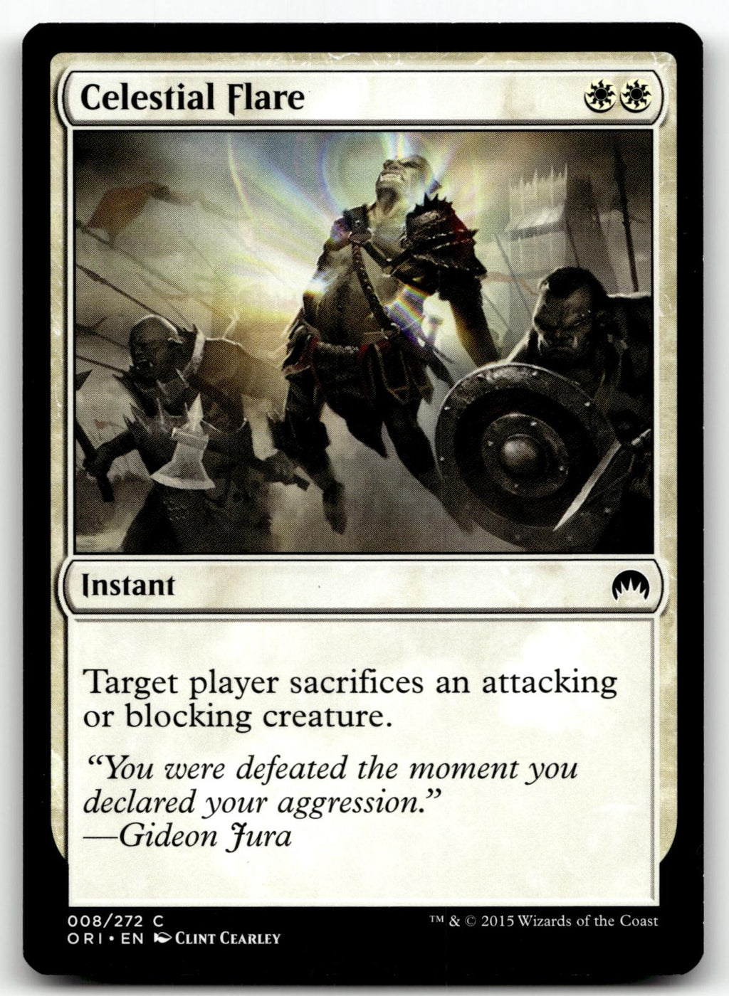 Celestial Flare 8 Common Magic Origins Magic: The Gathering Near Mint