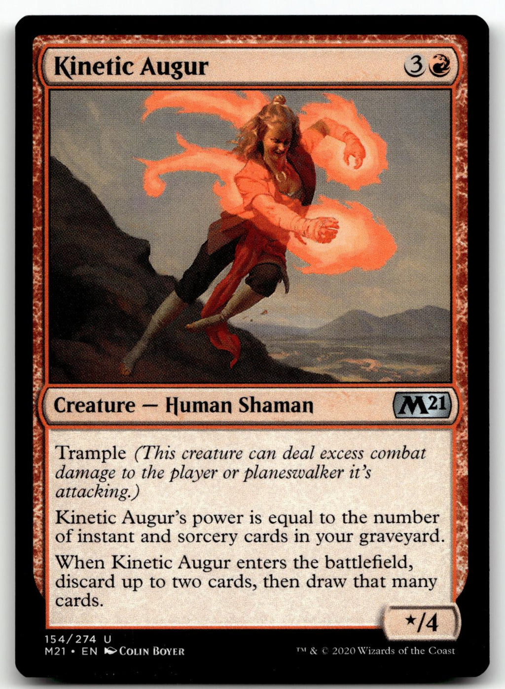 Kinetic Augur 154 Uncommon Core Set 2021 Magic: The Gathering Near Mint