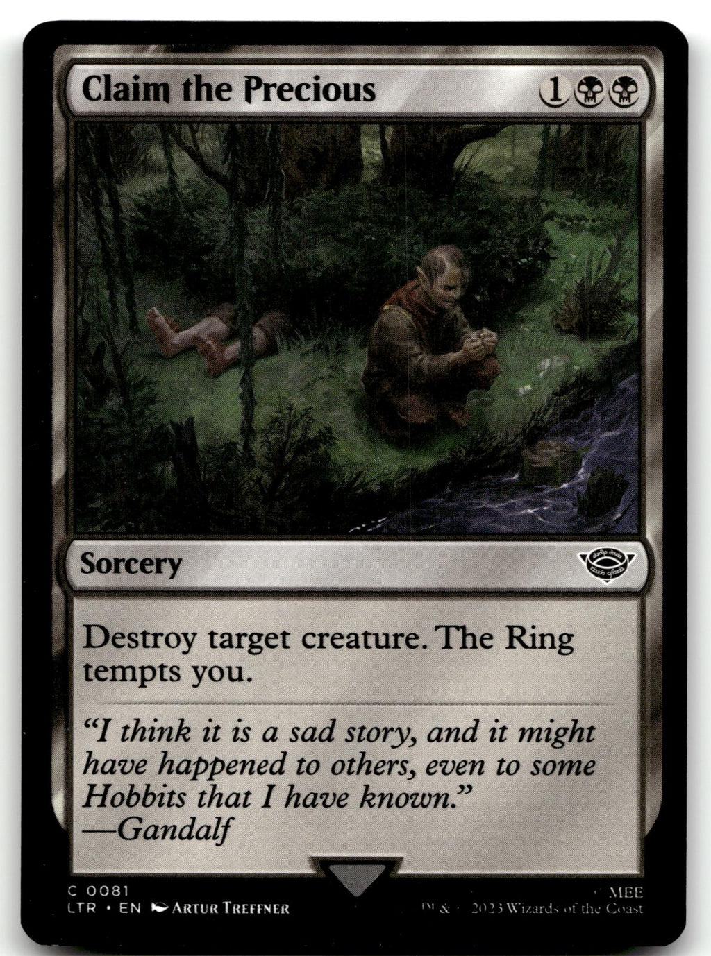 Claim the Precious 81 Universes Beyond: The Lord of the Rings: Tales of Middle-earth Magic: The Gathering NM