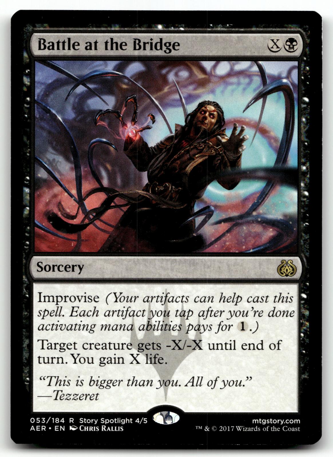 Battle at the Bridge 53 Rare Aether Revolt Magic: The Gathering Near Mint