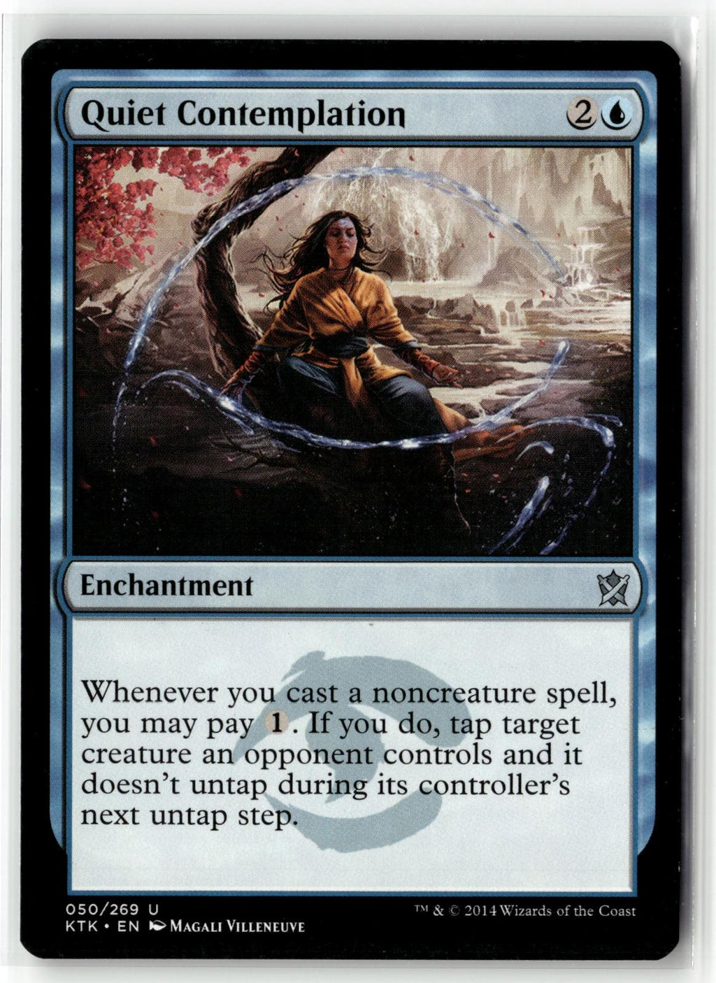 Quiet Contemplation 50 Uncommon Khans of Tarkir Magic: The Gathering Near Mint