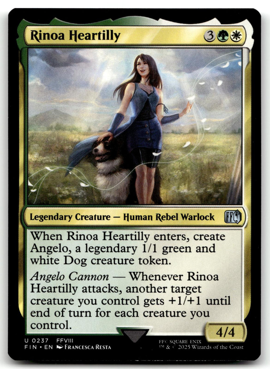 Rinoa Heartilly 237 Uncommon FINAL FANTASY Magic: The Gathering Near Mint