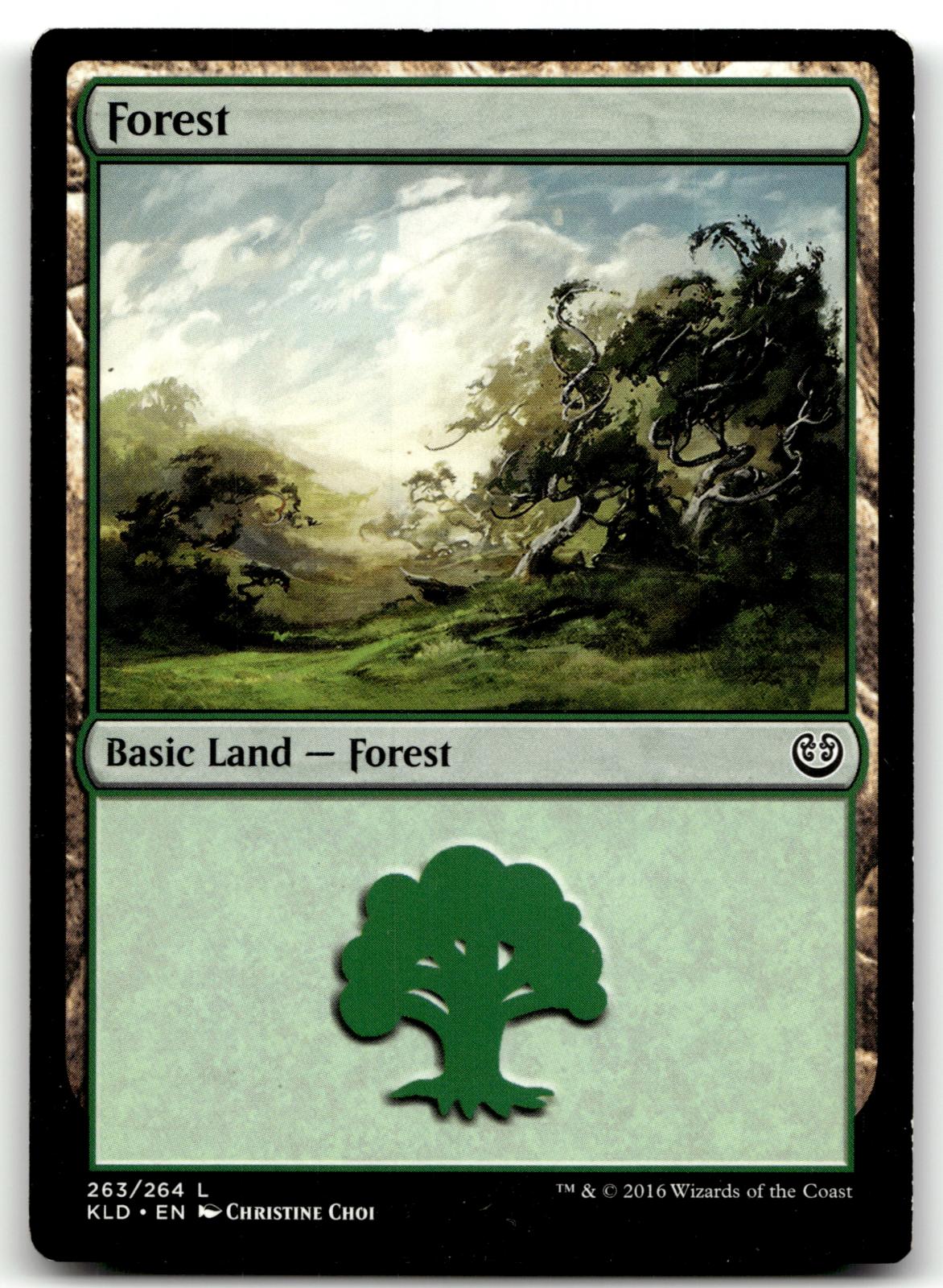 Forest (263) 263 Land Kaladesh Magic: The Gathering Near Mint