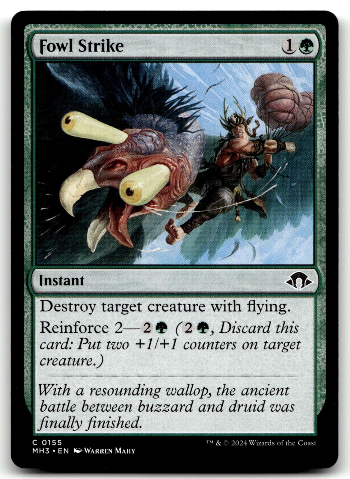 Fowl Strike 155 Common Modern Horizons 3 Magic: The Gathering Near Mint