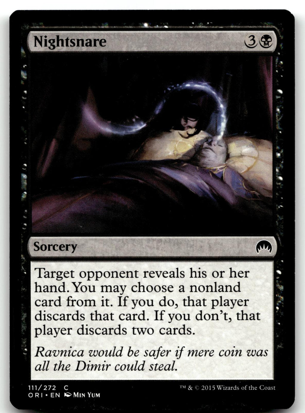 Nightsnare 111 Common Magic Origins Magic: The Gathering Near Mint