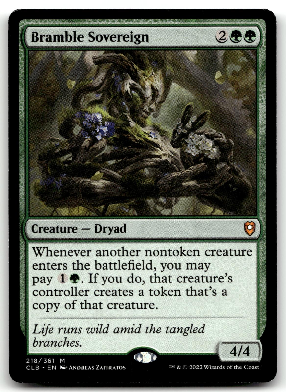 Bramble Sovereign 218 Commander Legends: Battle for Baldur's Gate Magic: 