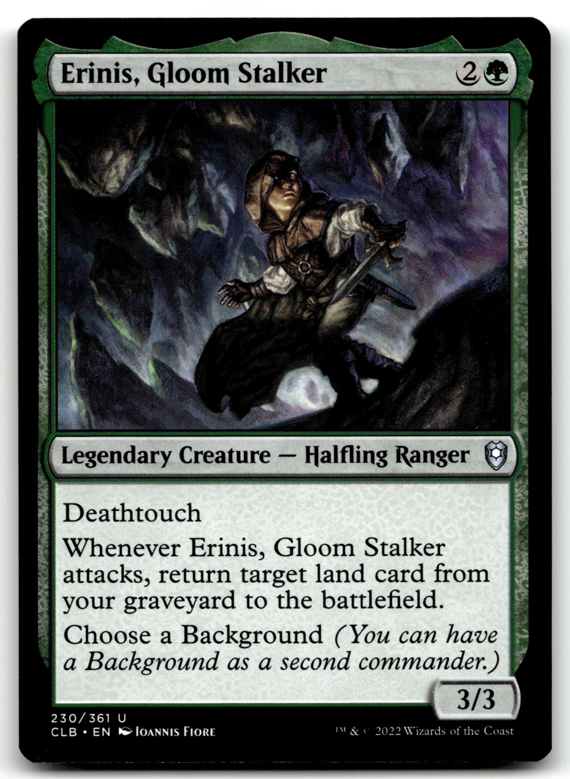 Erinis, Gloom Stalker 230 Commander Legends: Battle for Baldur's Gate Magic