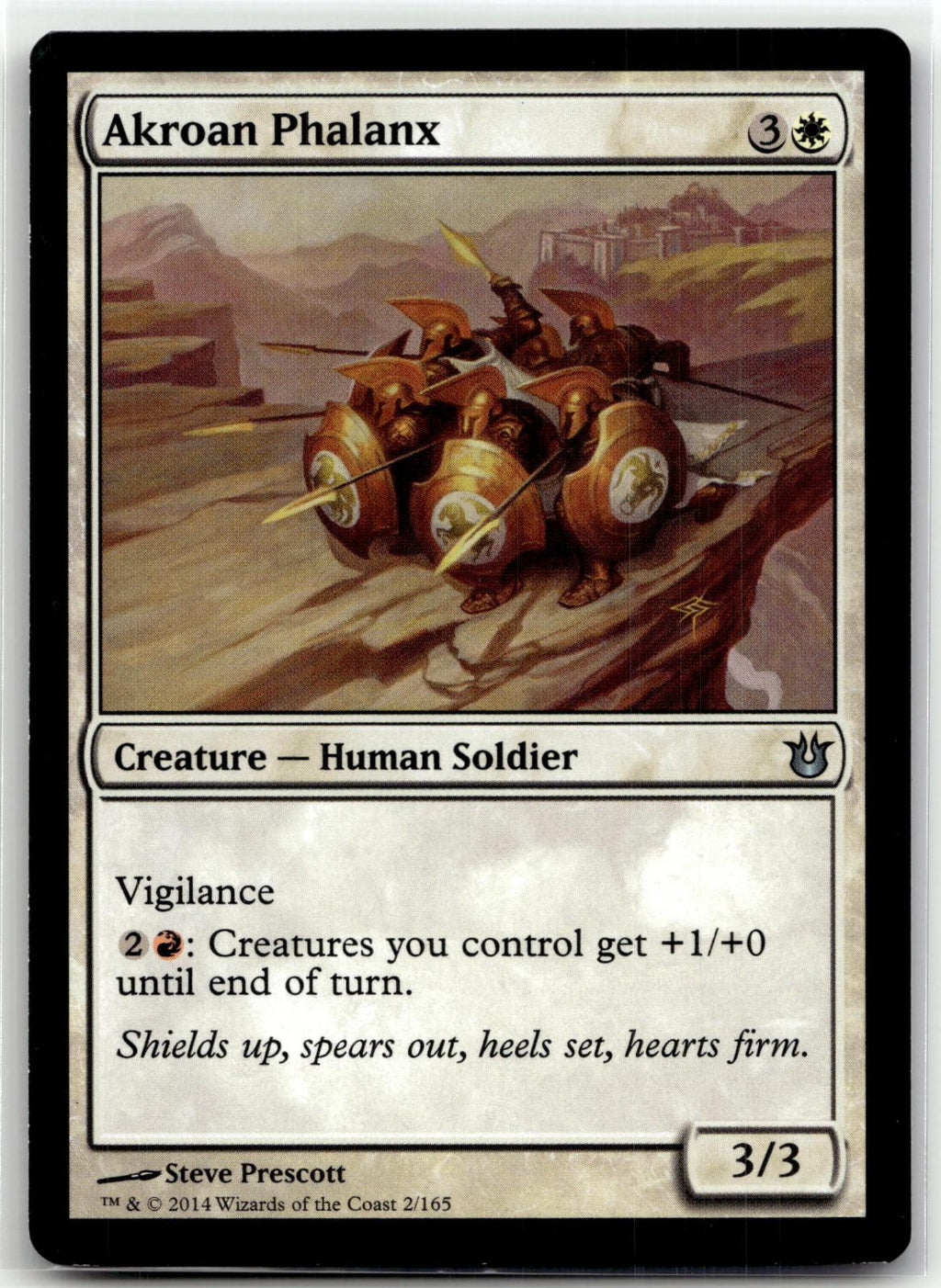 Akroan Phalanx 2/165 Uncommon The List Reprints Magic: The Gathering Near Mint