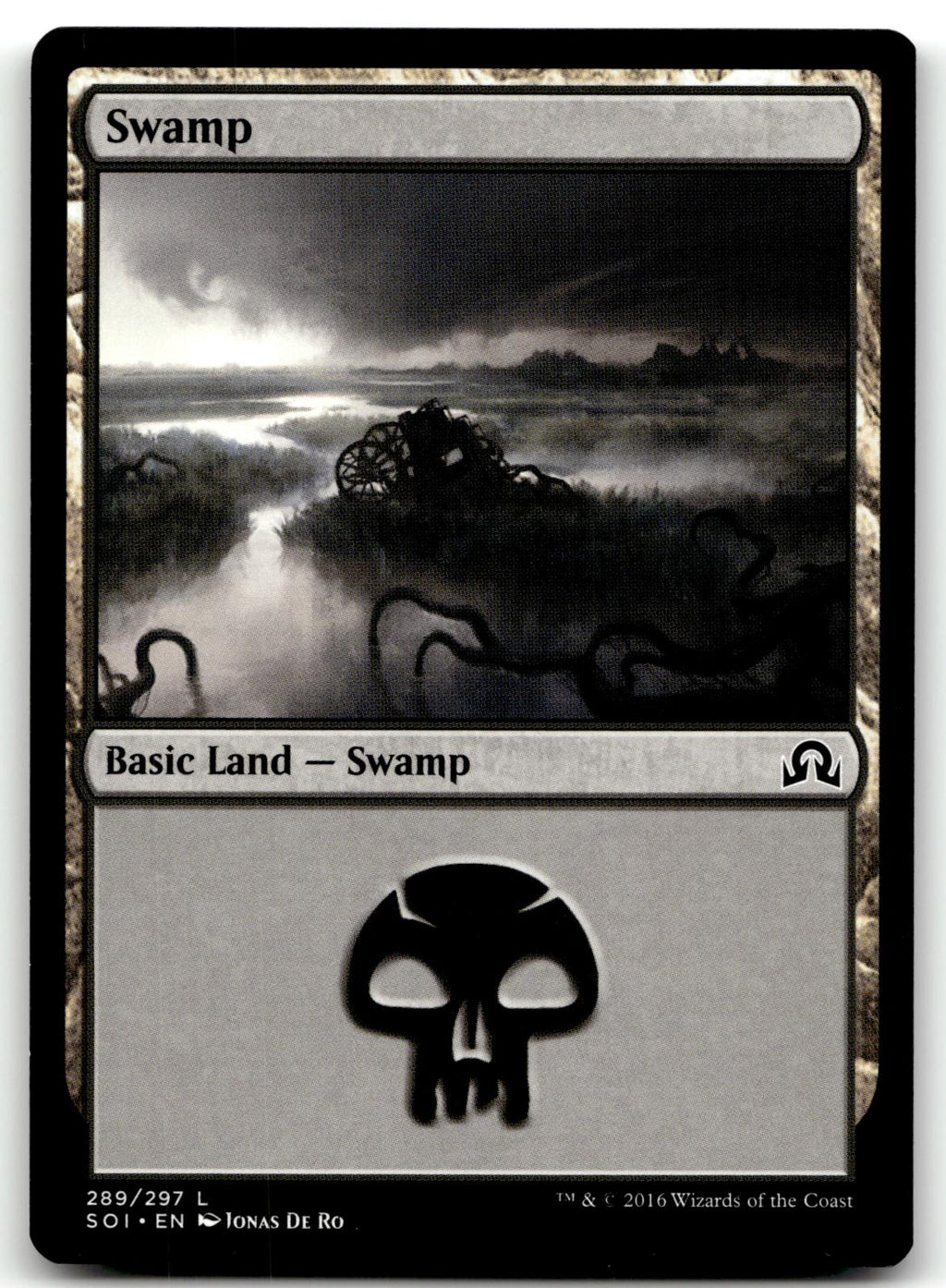 Swamp (289) 289 Land Shadows over Innistrad Magic: The Gathering Near Mint