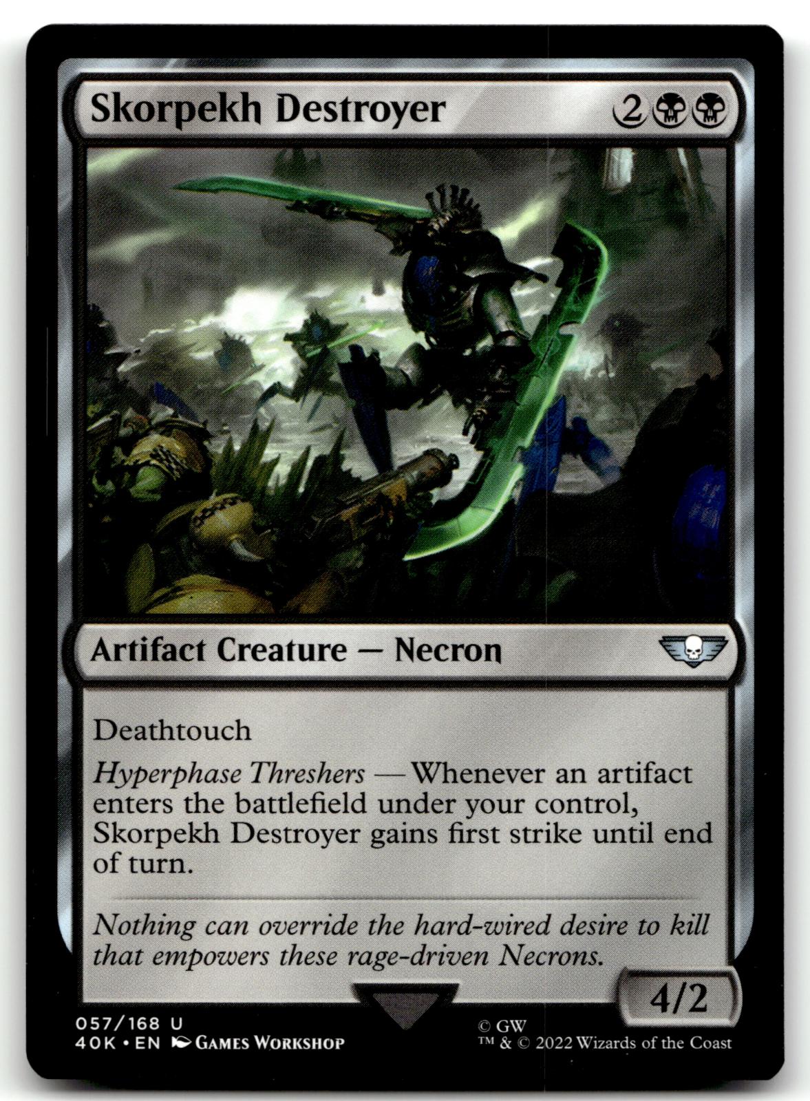 Skorpekh Destroyer 57 Universes Beyond: Warhammer 40,000 Magic: The Gathering NM