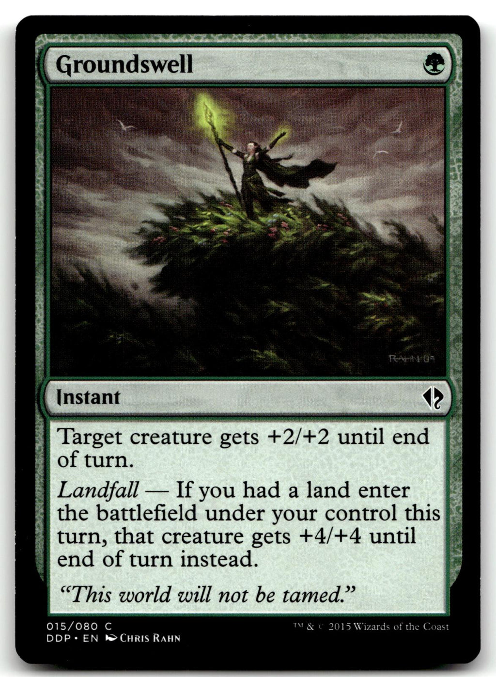Groundswell 15 Common Duel Decks: Zendikar vs. Eldrazi Magic: The Gathering NM
