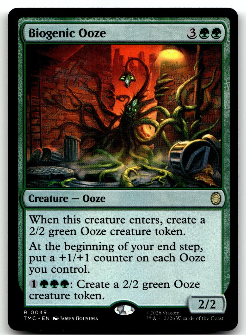 Biogenic Ooze (Surge Foil) 49 Commander: Teenage Mutant Ninja Turtles