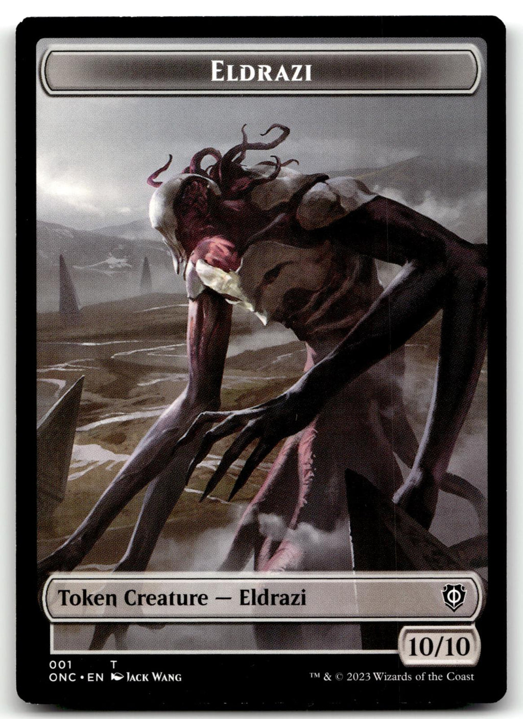 Eldrazi Token 1 Token Battle for Zendikar Magic: The Gathering Near Mint