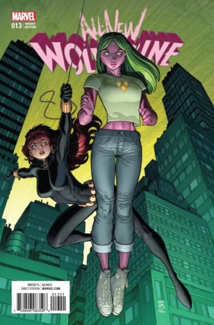 All-New Wolverine #13E (Variant Arthur Adams Champions Cover)