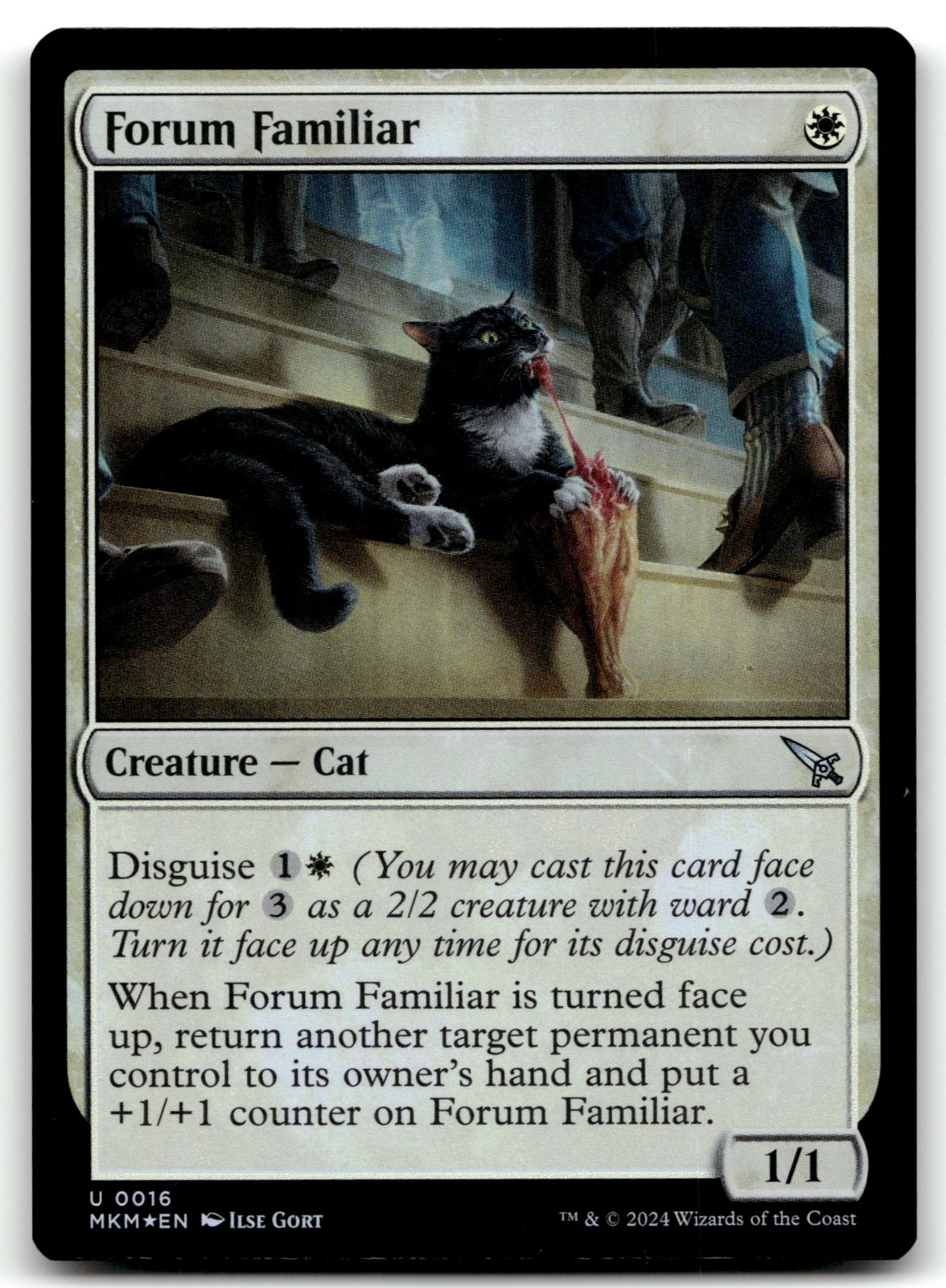 Forum Familiar 16 Uncommon Murders at Karlov Manor Magic: The Gathering NM