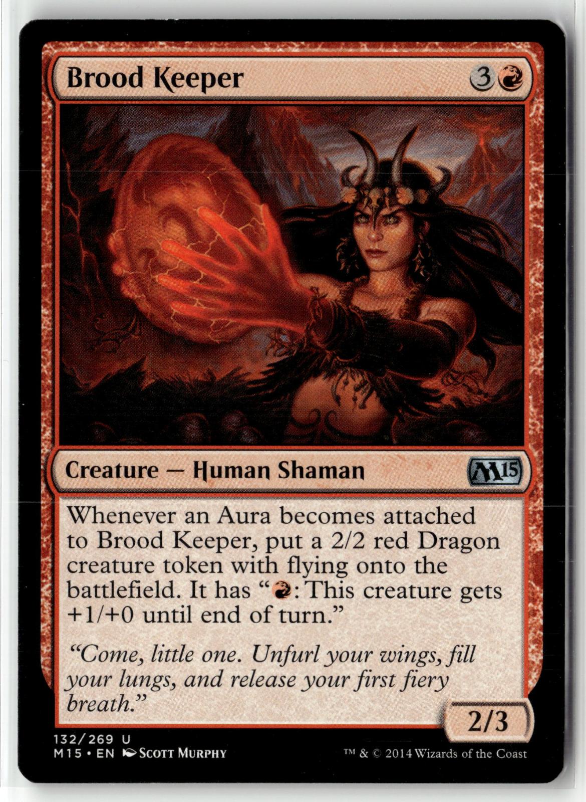 Brood Keeper 132 Uncommon Magic 2015 (M15) Magic: The Gathering Near Mint
