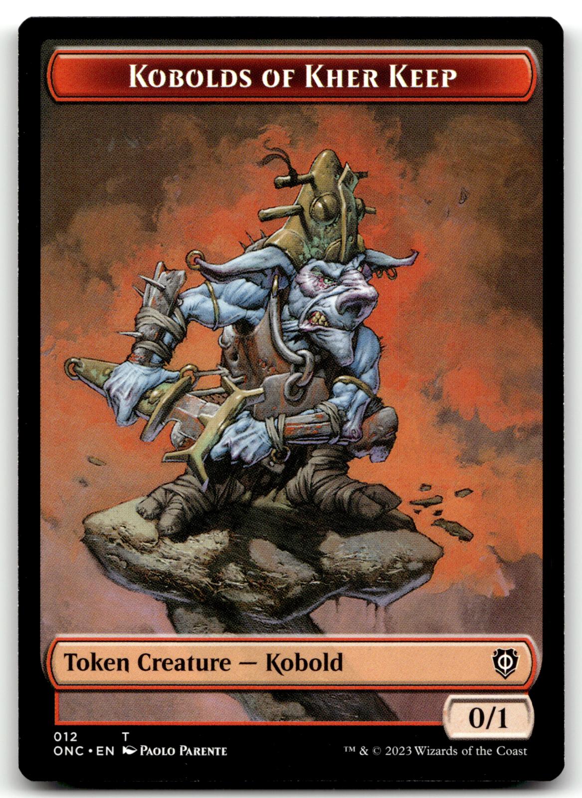Kobolds of Kher Keep Token 13 Commander: Dominaria United Magic: 