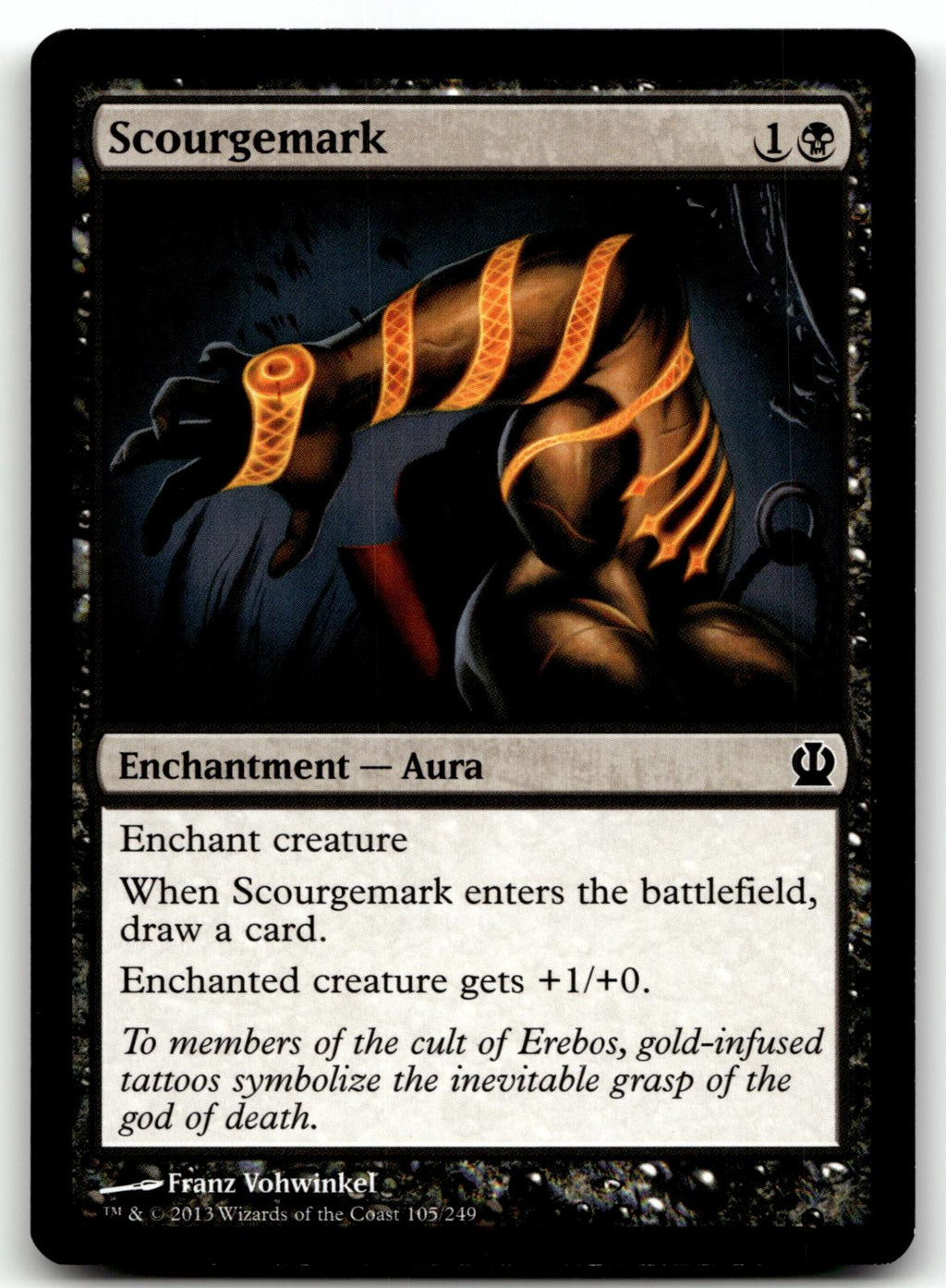 Scourgemark 105 Common Theros Magic: The Gathering Near Mint