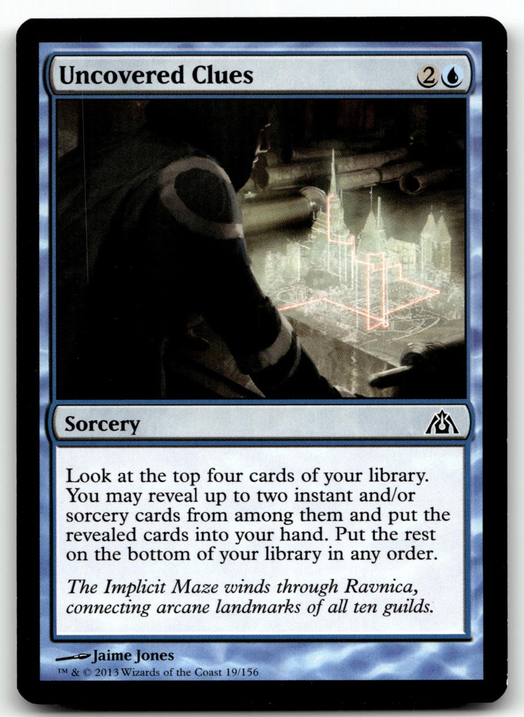 Uncovered Clues 19 Common Dragon's Maze Magic: The Gathering Near Mint