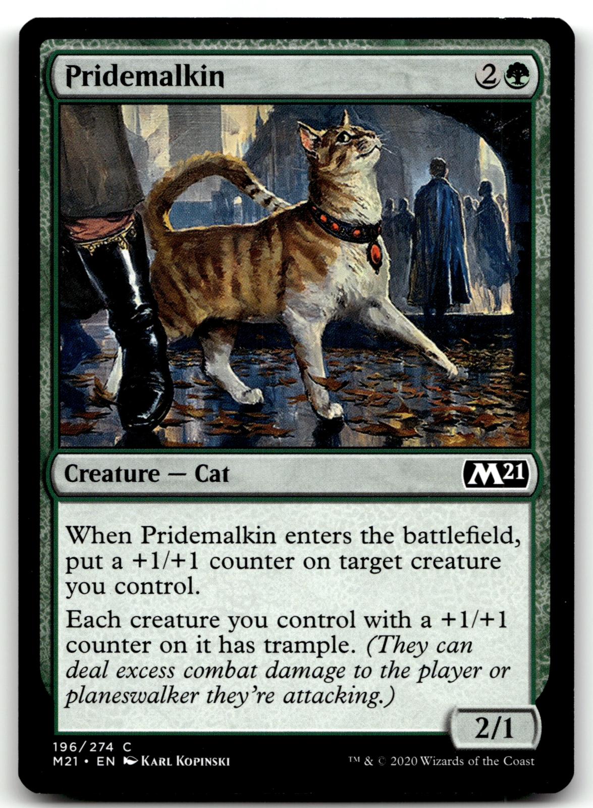 Pridemalkin 196 Common Core Set 2021 Magic: The Gathering Near Mint