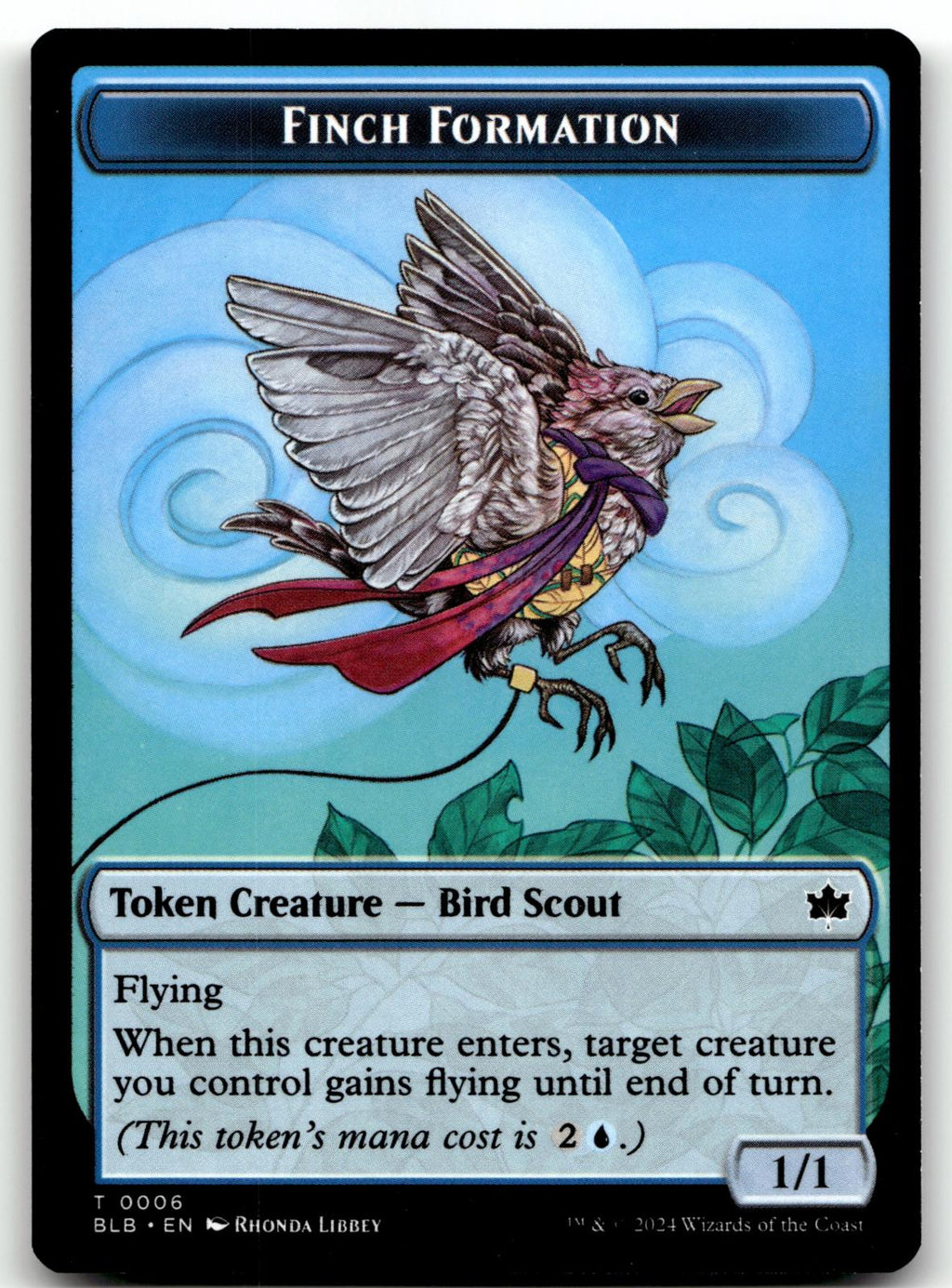 Finch Formation Token 6 Token Bloomburrow Magic: The Gathering Near Mint