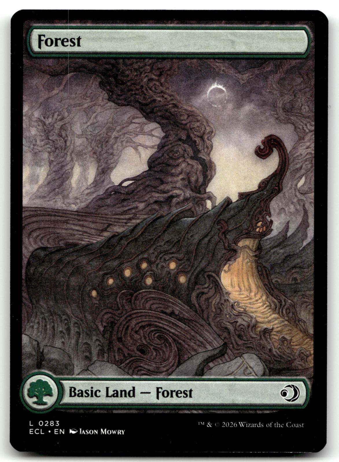 Forest (0283) 283 Land Lorwyn Eclipsed Magic: The Gathering Near Mint