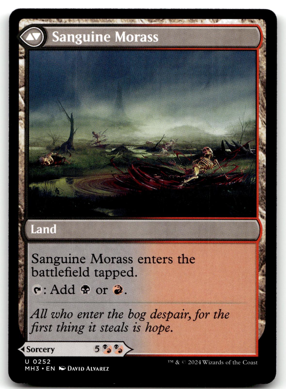 Bloodsoaked Insight 252 Uncommon Modern Horizons 3 Magic: The Gathering NM