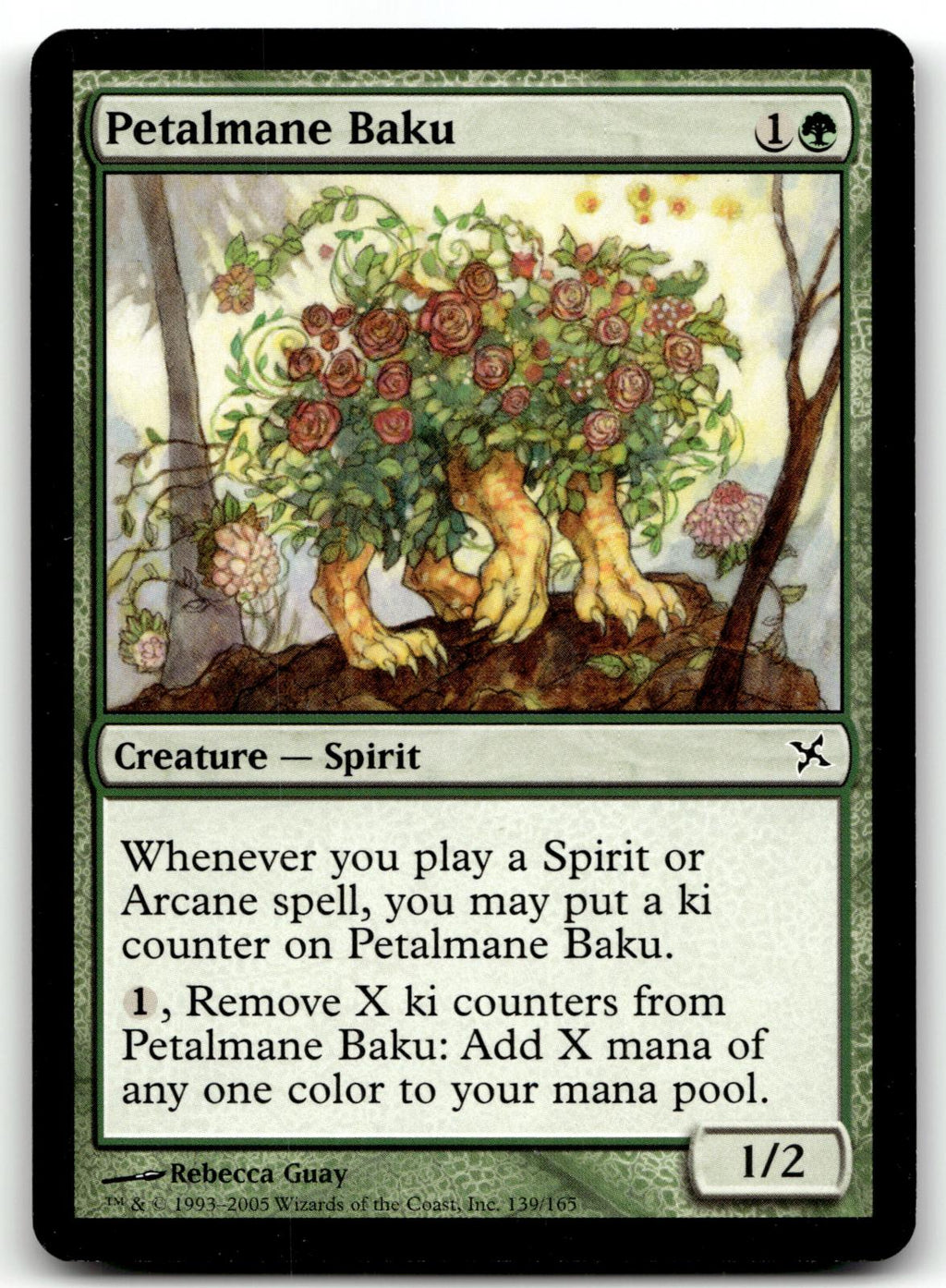 Petalmane Baku 139 Common Betrayers of Kamigawa Magic: The Gathering Near Mint