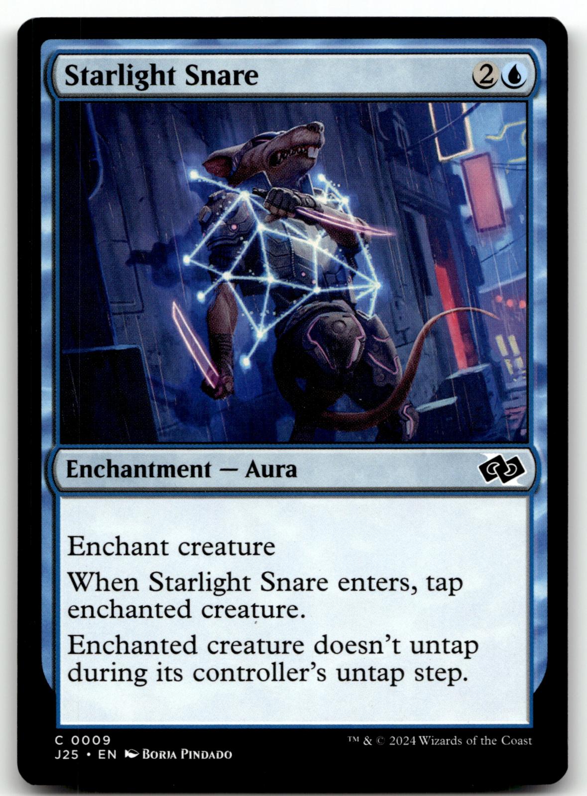 Starlight Snare 9 Common Foundations Jumpstart Magic: The Gathering Near Mint