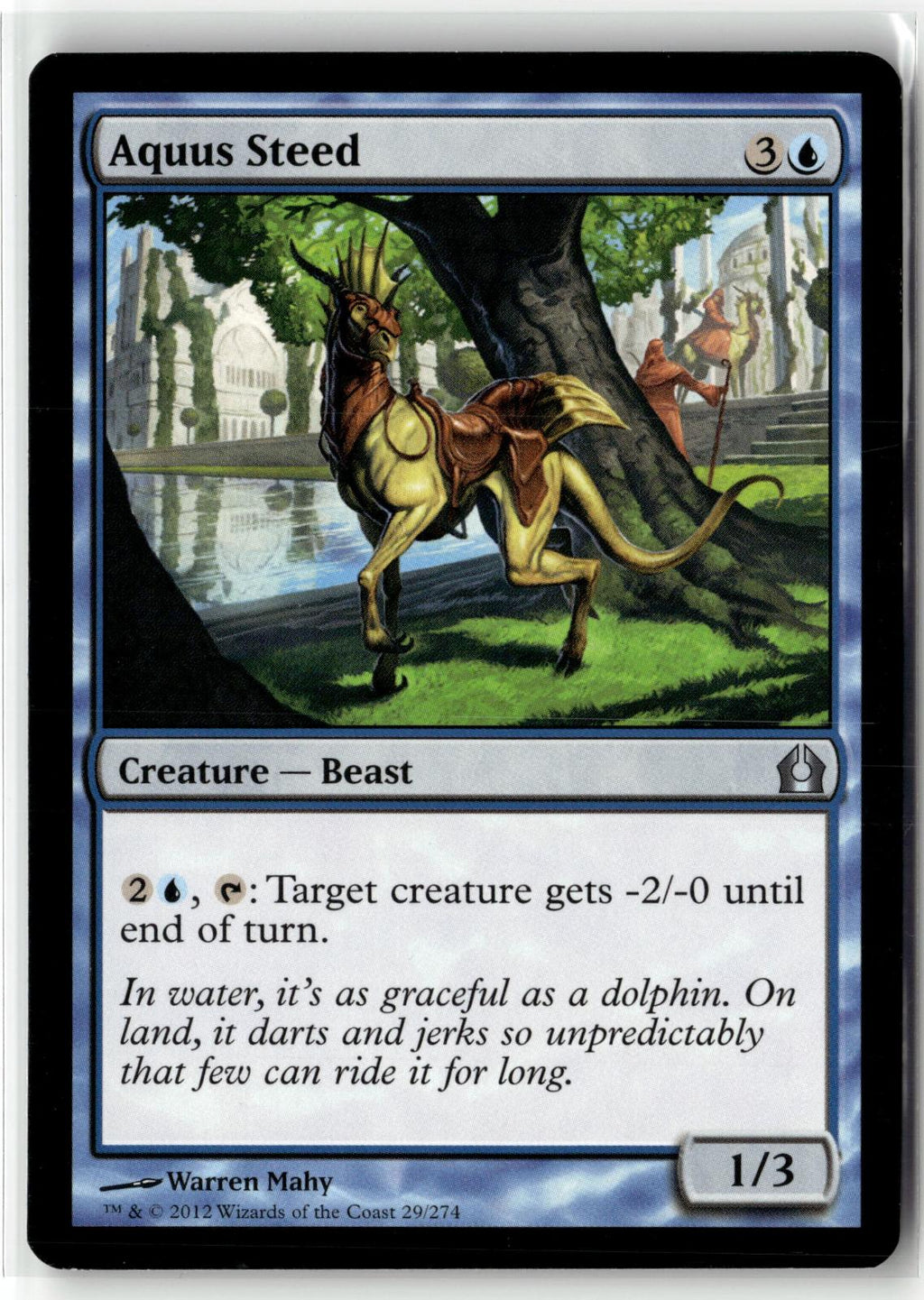 Aquus Steed 29 Uncommon Return to Ravnica Magic: The Gathering Near Mint