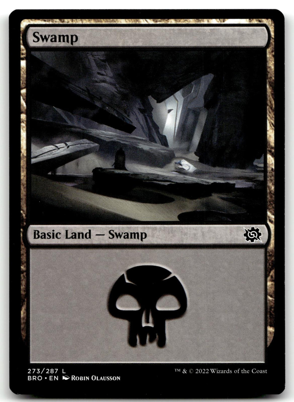 Swamp (273) 273 Land The Brothers' War Magic: The Gathering Near Mint