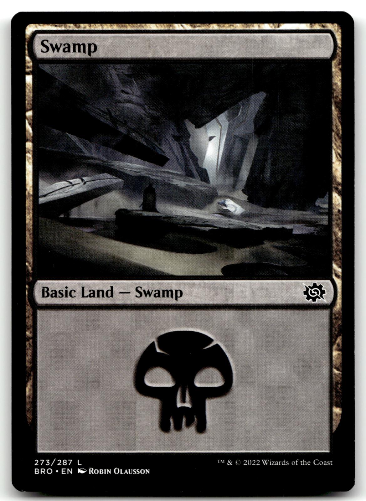 Swamp (273) 273 Land The Brothers' War Magic: The Gathering Near Mint