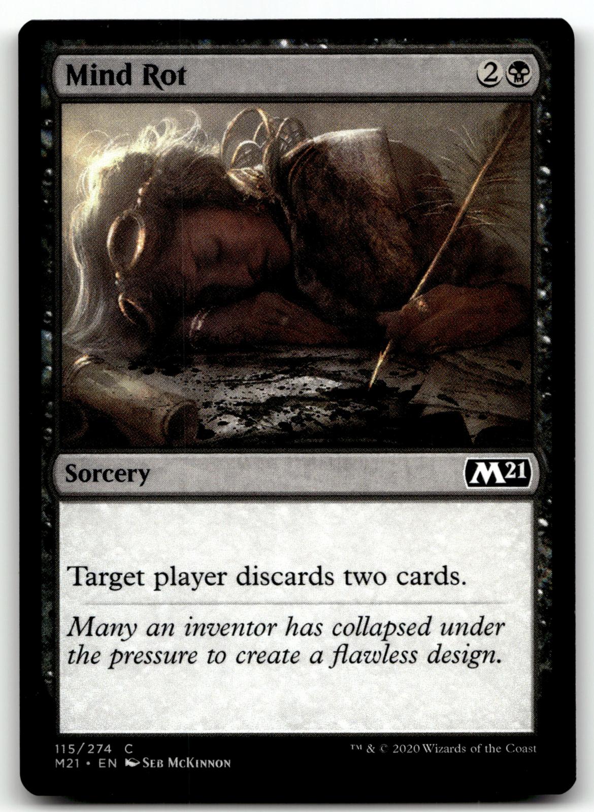 Mind Rot 115 Common Core Set 2021 Magic: The Gathering Near Mint