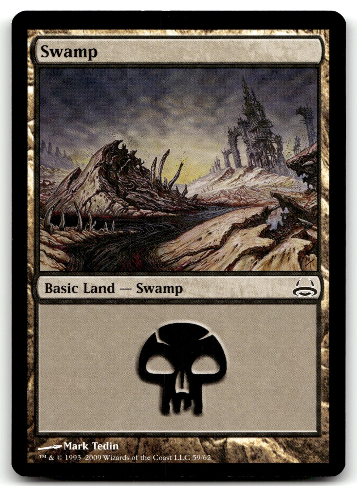 Swamp (59) 59 Land Duel Decks: Divine vs. Demonic Magic: The Gathering Near Mint