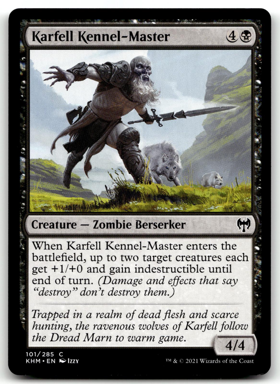 Karfell Kennel-Master 101 Common Kaldheim Magic: The Gathering Near Mint