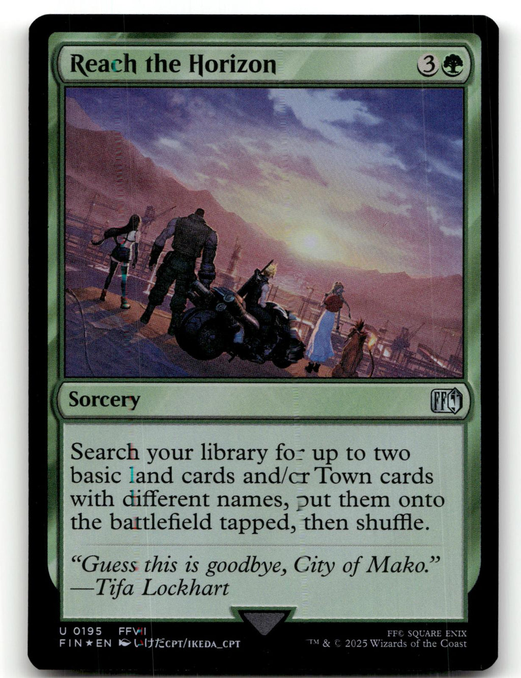 Reach the Horizon 195 Uncommon FINAL FANTASY Magic: The Gathering Foil Near Mint