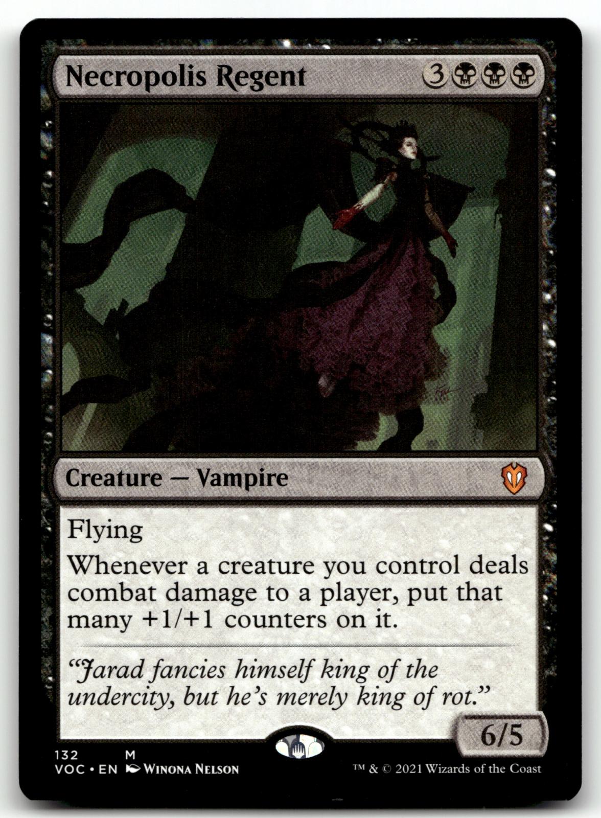 Necropolis Regent 132 Commander: Innistrad: Crimson Vow Magic: The Gathering NM
