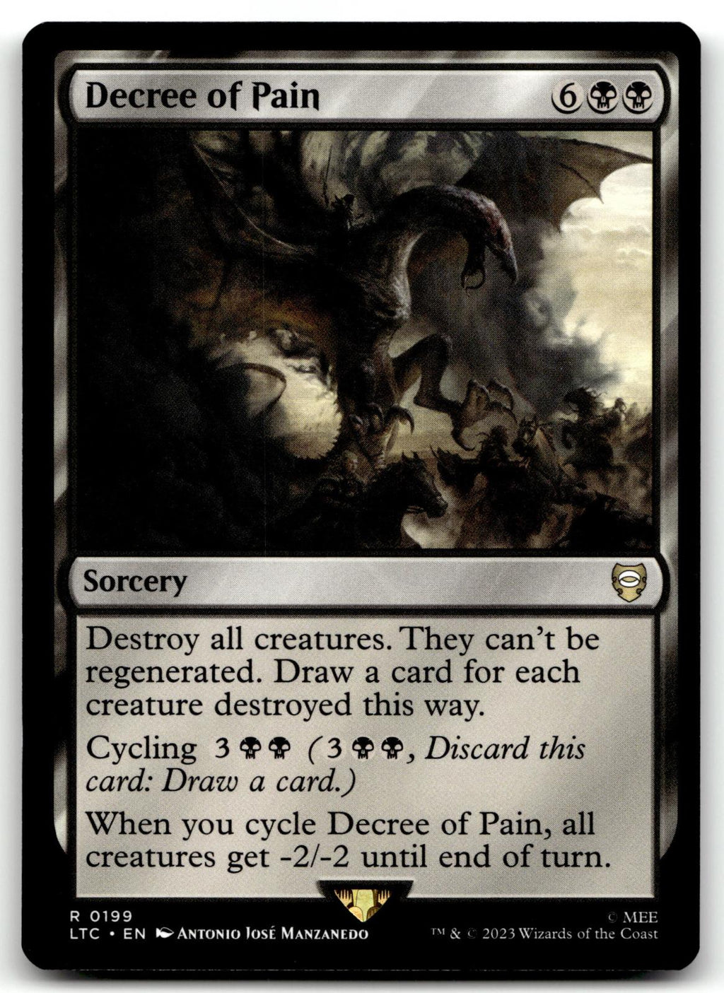 Decree of Pain 199 Commander: The Lord of the Rings: Tales of Middle-earth 