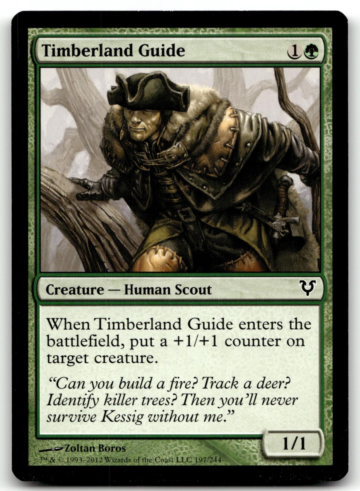 Timberland Guide 197 Common Avacyn Restored Magic: The Gathering Near Mint