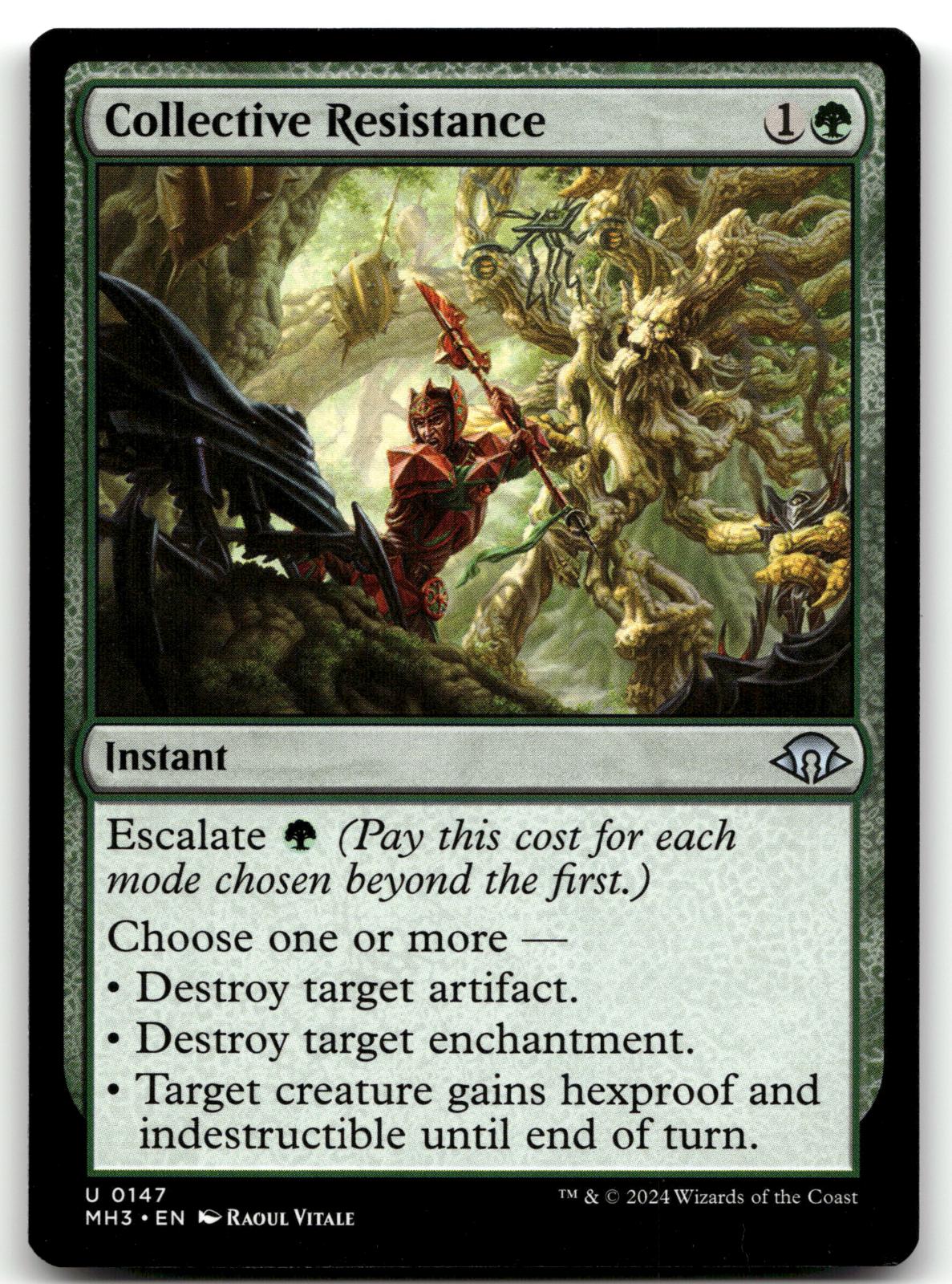 Collective Resistance 147 Uncommon Modern Horizons 3 Magic: The Gathering NM