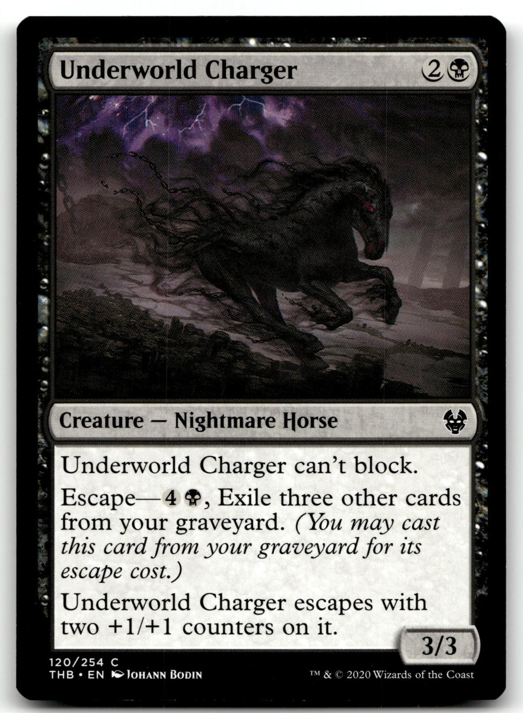 Underworld Charger 120 Common Theros Beyond Death Magic: The Gathering Near Mint