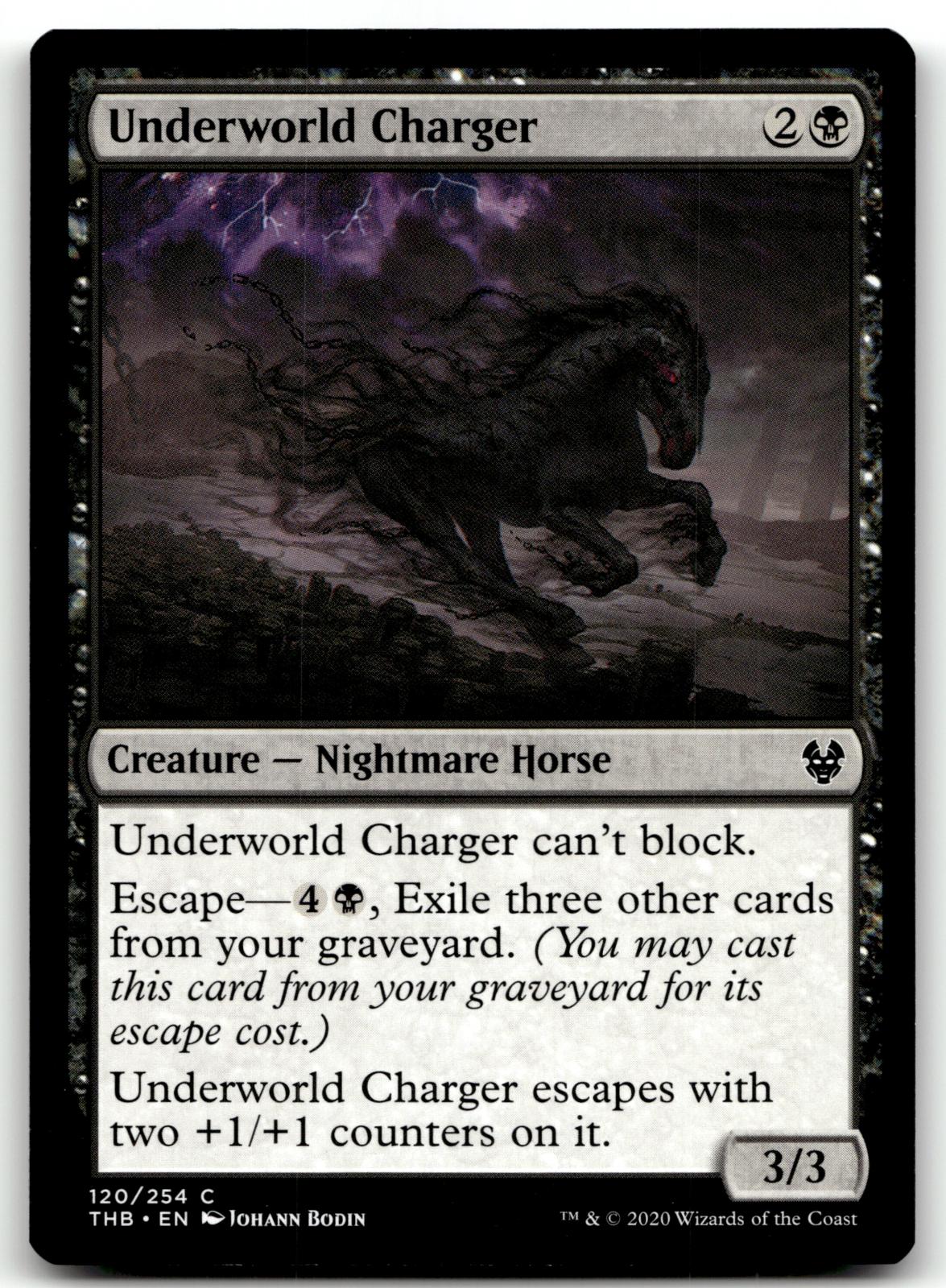 Underworld Charger 120 Common Theros Beyond Death Magic: The Gathering Near Mint